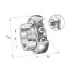 Rodamiento de soporte RAE35-NPP-B-NKE