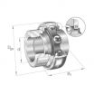 Rodamiento de soporte GNE70-KRR-B-INA