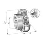 Rodamiento de soporte GAY17-NPP-B-NKE