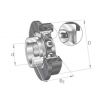 Rodamiento de soporte CRB20/83-INA