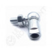 Conector con rótula angular tipo ref DIN AS19-DX2
