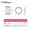 Circlip interior CI10A