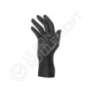 100 uds Guantes desechable ambidiestros nitrilo 240mm negro T9
