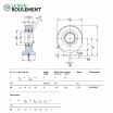 Rótula para gato para soldar SC50-ES-SKF