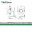 Rótula para gato para soldar TAC212-KML