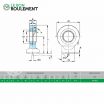 Rótula para gato para soldar TAC215-KML