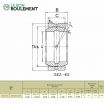 Rótula radial GEZ22ES-KML