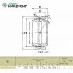 Rótula radial GEZ25ES-KML