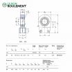Rótula para gato para atornillar SIR25-ES-SKF
