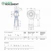 Cabeza de articulación rosca hembra SILKAC20-M-SKF