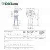 Cabeza de articulación rosca hembra SILKAC5-M-SKF