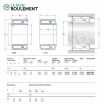 Rodamiento de agujas NKIB5903-SKF