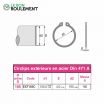Circlip exterior CE165A
