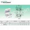 Rodillo de apoyo NUTR1542-X