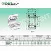 Rodillo de apoyo NUTR1747-X