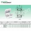 Rodillo de apoyo NUTR3072-X