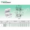 Rodillo de apoyo NUTR3580-X