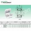 Rodillo de apoyo NUTR4090-X