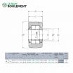 Rodillo de apoyo NUTR210-X-3AS-NTN