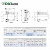 Rodamiento de agujas NBX6040-IKO