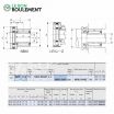 Rodamiento de agujas NBXI5040-Z-IKO