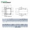 Rodamiento de agujas NKX12-T2-NTN