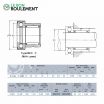 Rodamiento de agujas NKX12-T2-Z-NTN