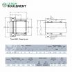 Rodamiento de agujas NKX25-T2-NTN
