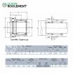 Rodamiento de agujas NKX35-T2-NTN