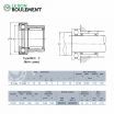 Rodamiento de agujas NKX35-T2-Z-NTN