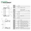 Rodamiento de agujas NX7-Z-TV-INA