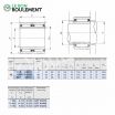 Rodamiento de agujas NAFW102220-IKO