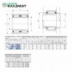 Rodamiento de agujas NAFW122420-IKO