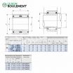 Rodamiento de agujas NAFW203526-IKO