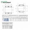 Rodamiento de agujas NAFW304526-IKO