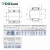Rodamiento de agujas NAFW457240-IKO