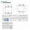 Rodamiento de agujas NAFW507840-IKO