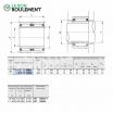Rodamiento de agujas NAFW7010060-IKO