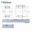 Rodamiento de agujas NAO25X40X17-NTN