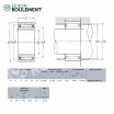 Rodamiento de agujas NAO35X50X17-NTN