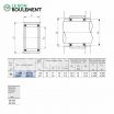 Rodamiento de agujas RNAF101710-IKO