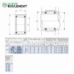 Rodamiento de agujas RNAF223516-IKO