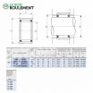 Rodamiento de agujas RNAF354716-IKO