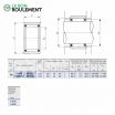 Rodamiento de agujas RNAF607820-IKO
