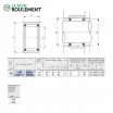 Rodamiento de agujas RNAF658530-IKO