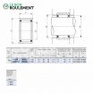 Rodamiento de agujas RNAF709030-IKO