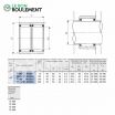 Rodamiento de agujas RNAFW405034-IKO