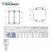 Rodamiento de agujas RNAFW557240-IKO
