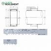 Rodamiento de agujas RNAO7X14X8-T2-NTN