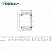 Rodamiento de agujas RNAO85X105X25-INA